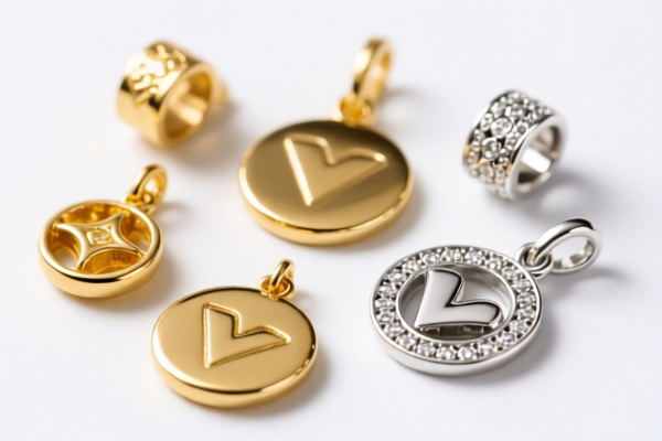 Gold and Silver Charms