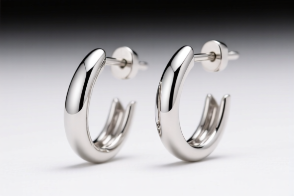 Platinum Earrings