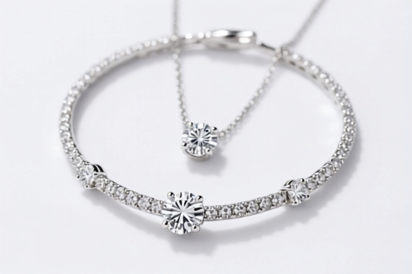 Platinum Jewelry Set