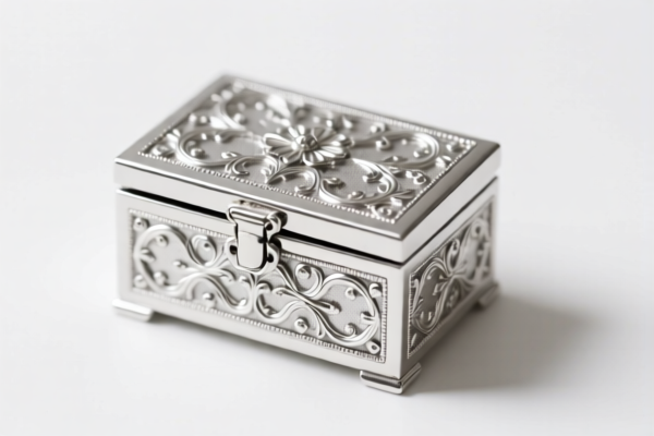 Silver Decorative Box
