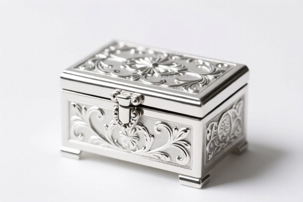 Silver Decorative Box