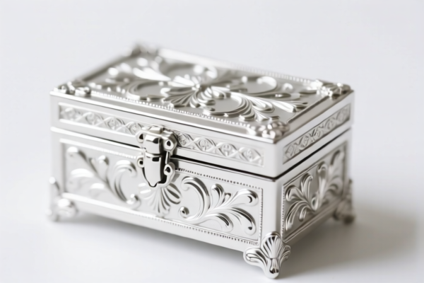 Silver Decorative Box