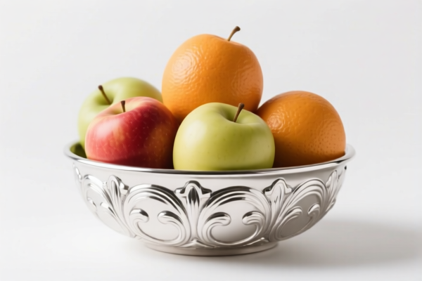 Silver Fruit Bowl