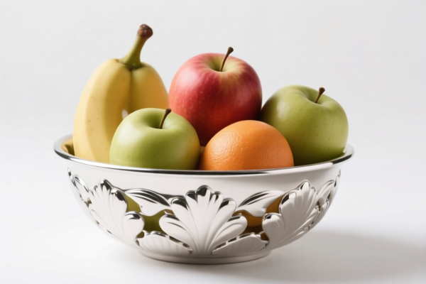 Silver Fruit Bowl