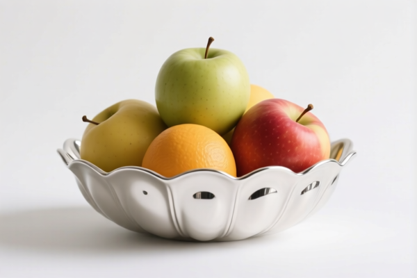 Silver Fruit Bowl