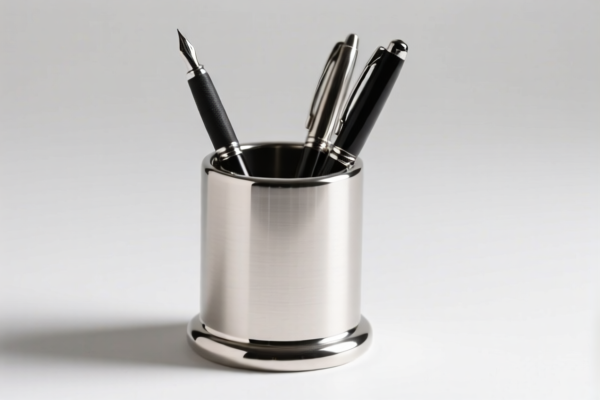 Solid Silver Pen Holder