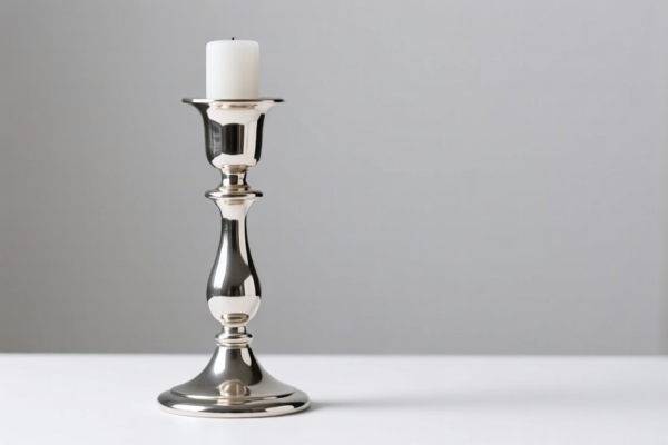 Silver candlestick