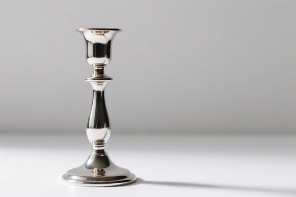Silver candlestick