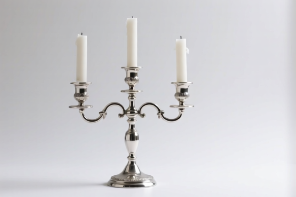 Silver candlesticks