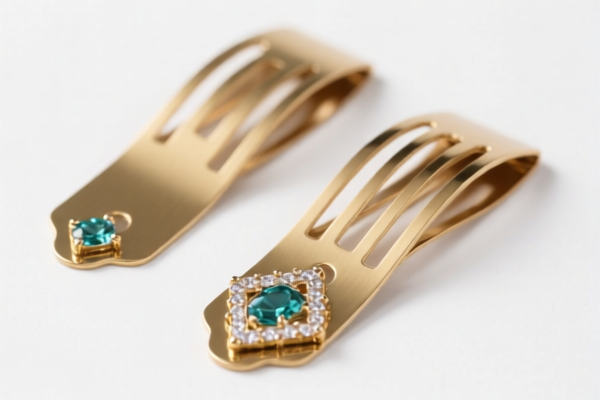 Metal clad with precious metal bookmarks