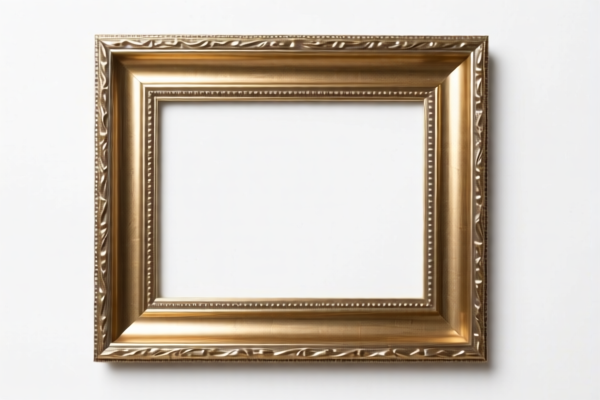 Metal clad with precious metal picture frames