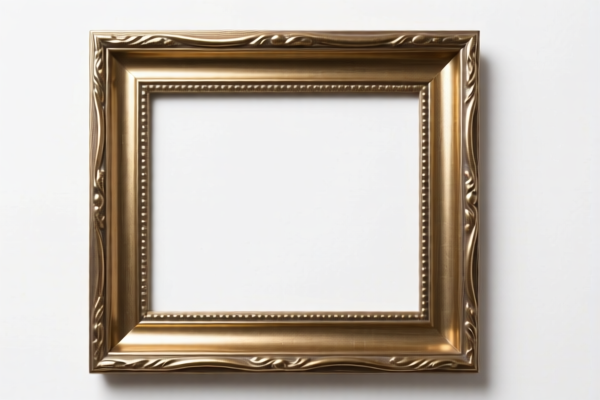 Metal clad with precious metal picture frames