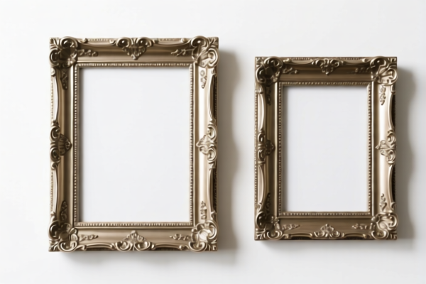 Precious metal picture frames