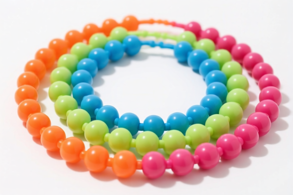 Plastic toy necklaces