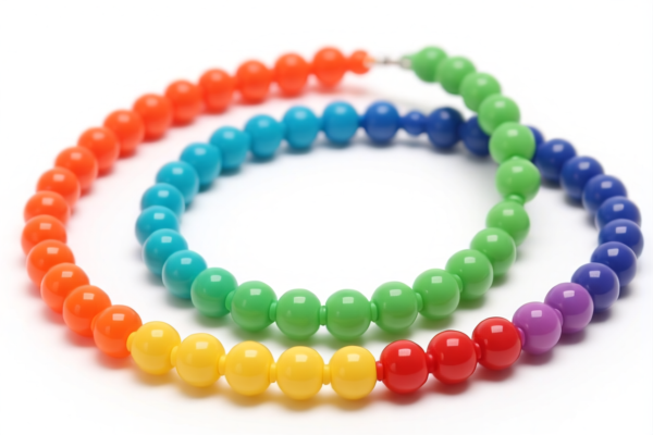 Plastic toy necklaces