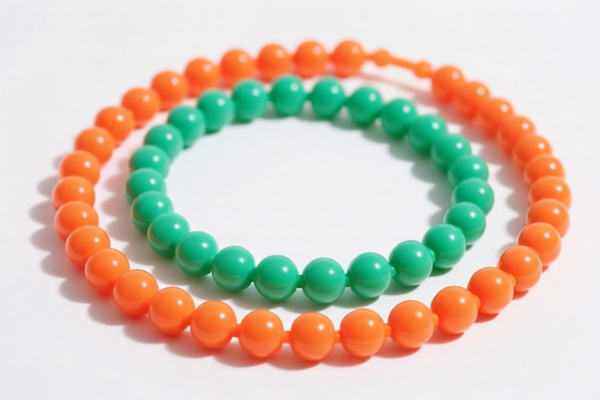 Plastic toy necklaces