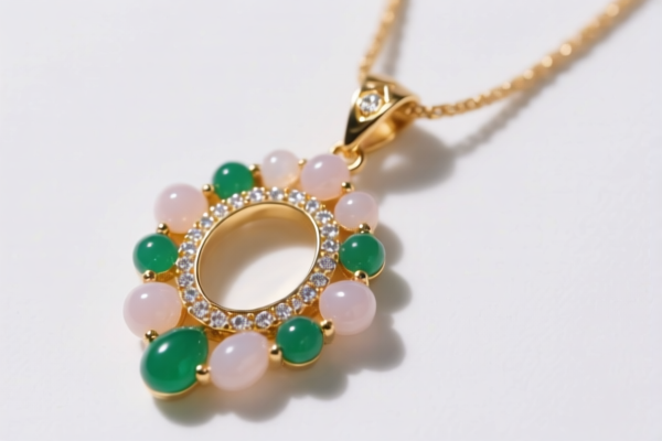 Plastic Imitation Jewelry Pendant