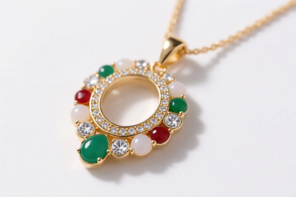 Plastic Imitation Jewelry Pendant