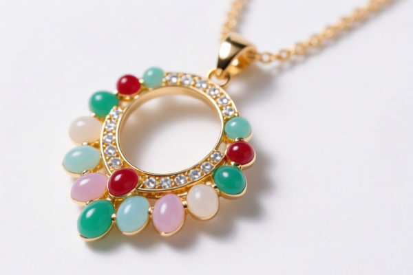 Plastic Imitation Jewelry Pendant