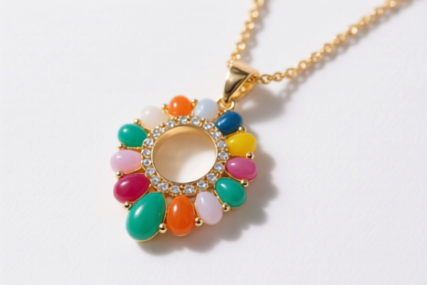 Plastic Imitation Jewelry Pendant