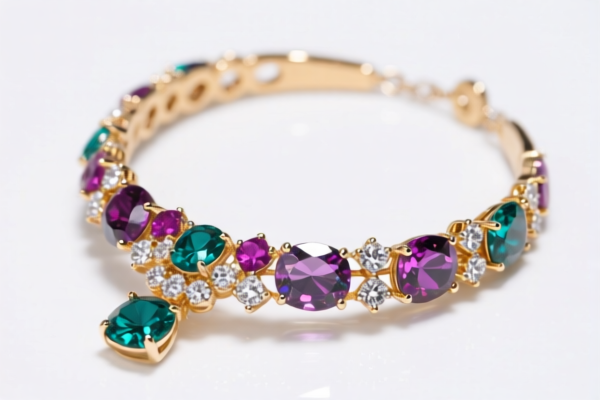 Artificial gem jewelry