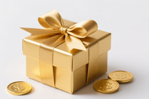 Gold Coin Gift Box