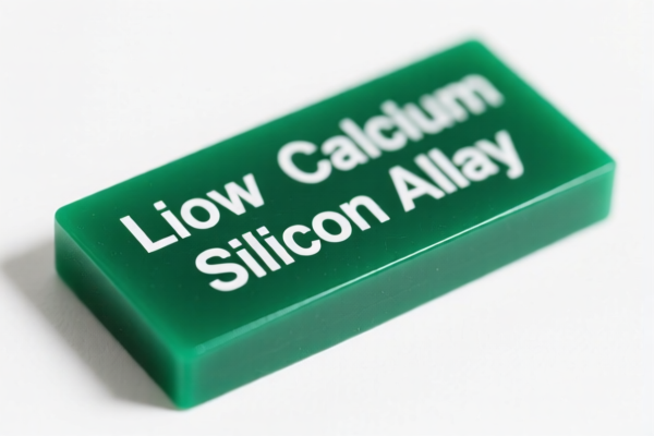 Low Calcium Silicon Alloy