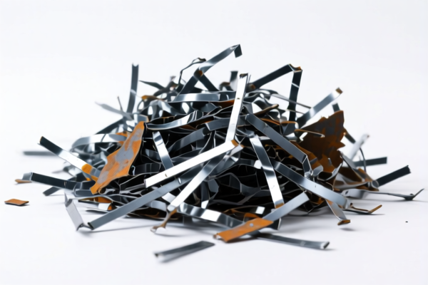 Shredded Steel Waste