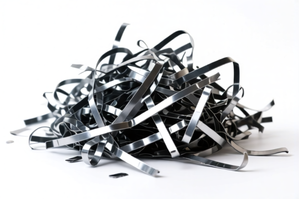Shredded Steel Waste