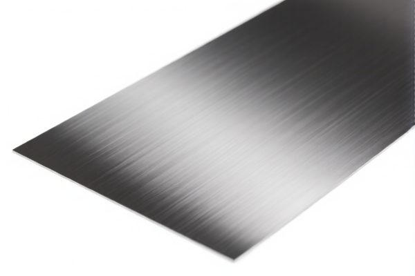 Low Chromium Stainless Steel Sheet (For Medical Use)