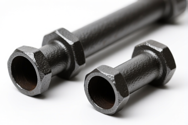 Cast iron pipe fittings for construction