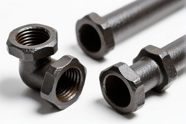 Cast iron pipe fittings for fire fighting
