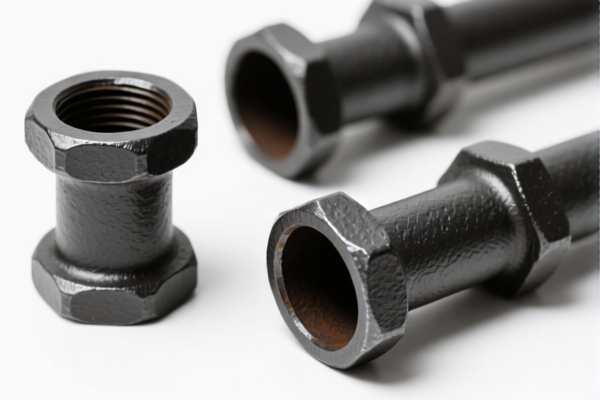 Cast iron pipe fittings for fire fighting