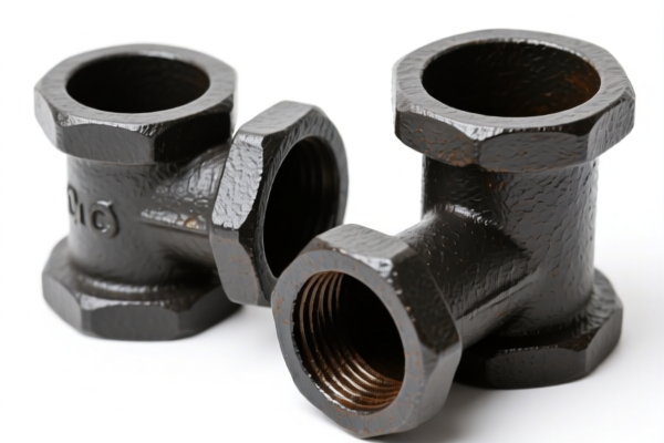 Cast iron pipe fittings for fire fighting