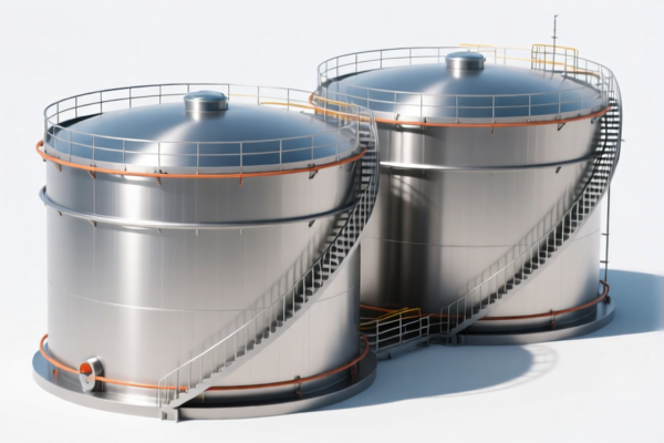 Steel Oil Storage Tanks