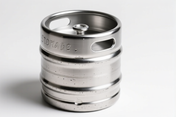 Small Stainless Steel Storage Keg