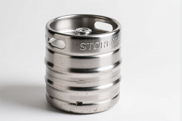 Small Stainless Steel Storage Keg