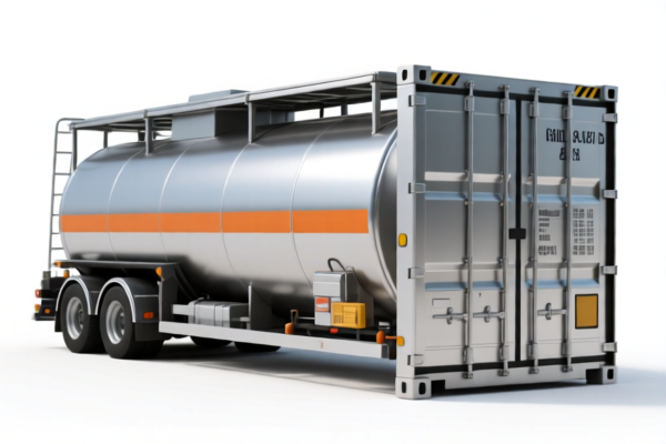 Steel Liquid Transport Container