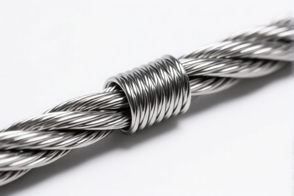 Steel wire binding rope