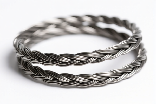 Steel wire braided bands