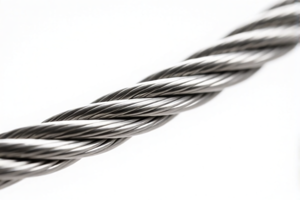 High Strength Stainless Steel Cable