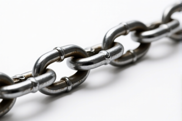 Dock steel chain