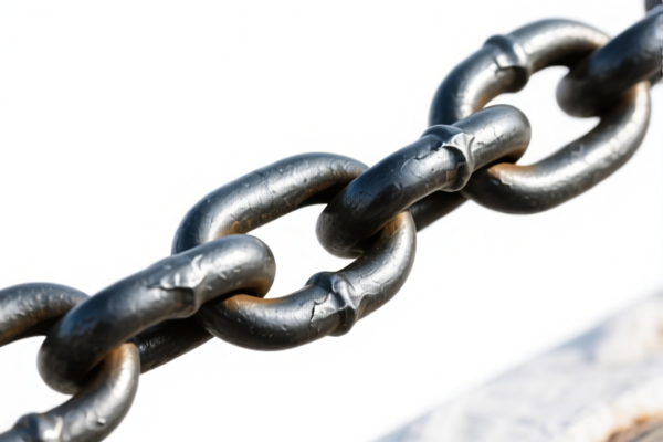 Dock steel chain