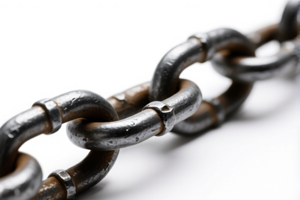 Industrial iron chain