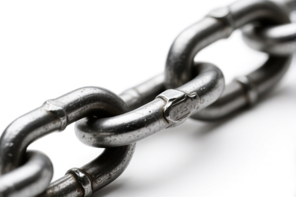 Industrial steel chain