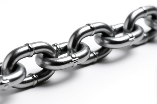 Large steel chain