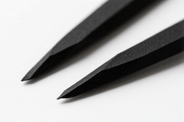 Blackened Paper Strip Nails