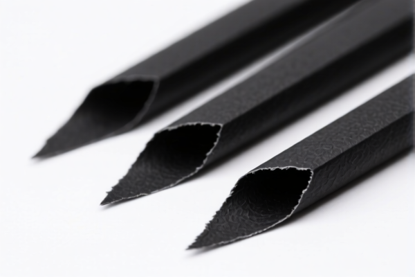 Blackened Paper Strip Nails