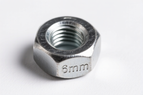 Steel Nuts Under 6mm Diameter