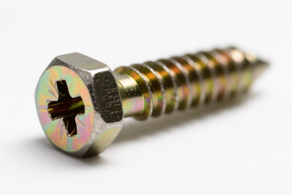 Hex Head Steel Screws